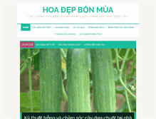 Tablet Screenshot of hoadepbonmua.com